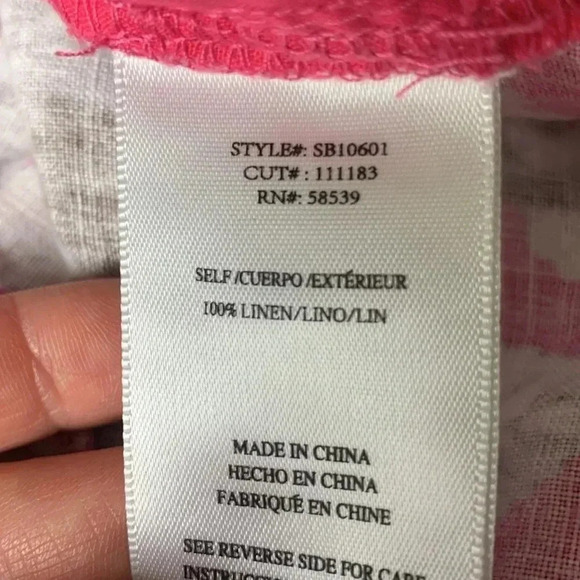 Kut from the cloth linen floral shorts size 14 - Picture 4 of 6